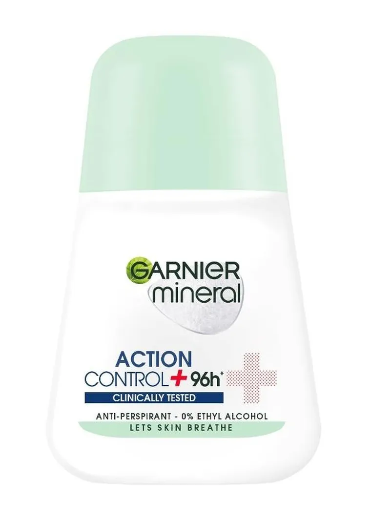 Garnier, Mineral, dezodorant roll-on, Action Control + clinically tested 96h, 50 ml