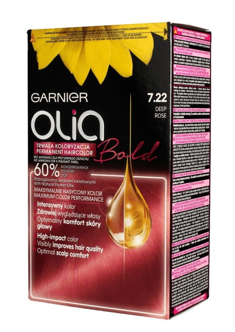 Garnier, Olia Bold, farba, nr 7.22 Deep Rose