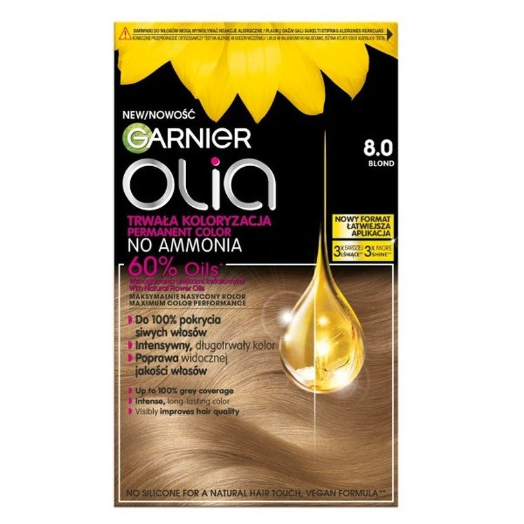 Garnier, Olia, farba do włosów nr 80 blond