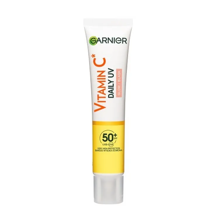 Garnier, Vitamin C, rozświetlający fluid na dzień z filtrem SPF50+, 40 ml