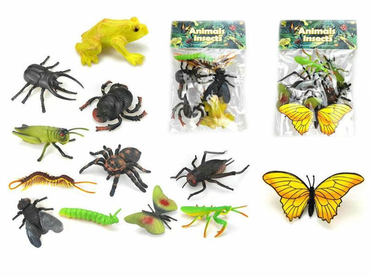 Gazelo, owady, figurki, 1 szt.