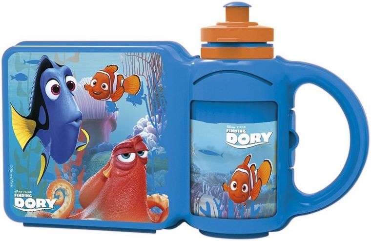 Gdzie jest Dory? lunchbox + bidon