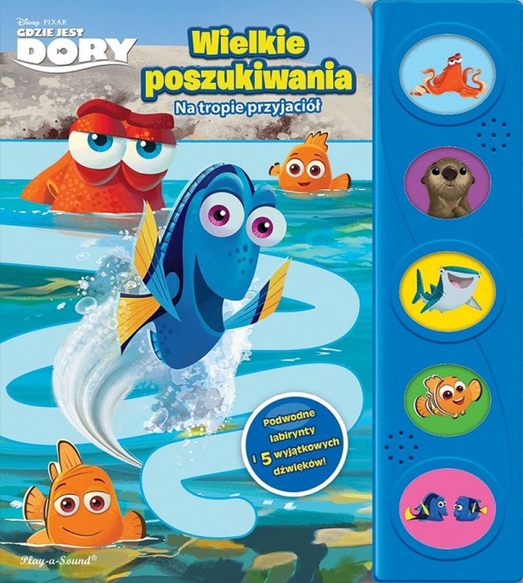 Gdzie jest Dory. Wielkie poszukiwania Na tropie przyjaciół