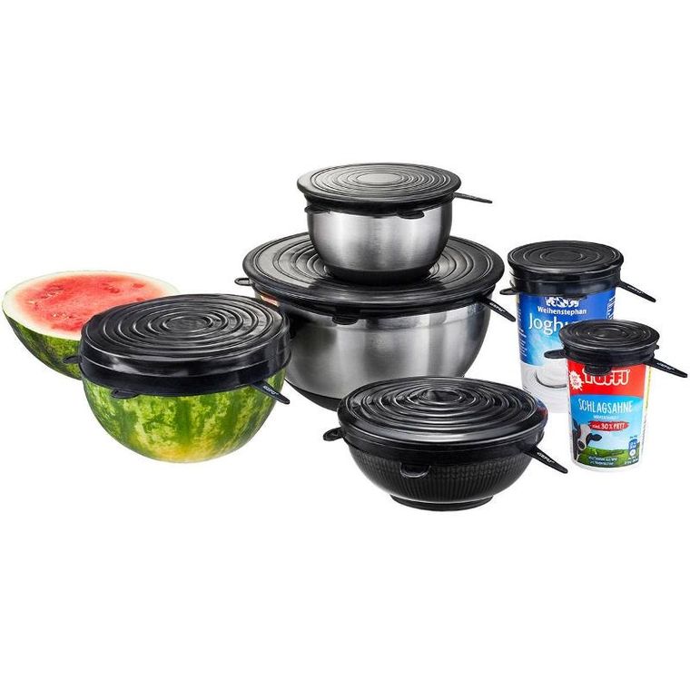 Gefu, pokrywki silikonowe, Flexifresh, 6 szt.