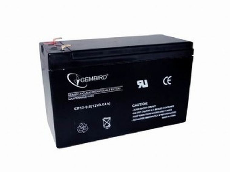 Gembird, akumulator uniwersalny, 12V/9Ah