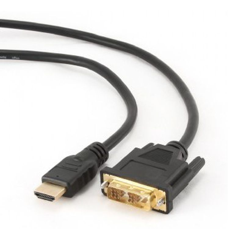 Gembird, kabel, CC-hdmi-DVI-6, hdmi M - DVI-D M, 1,8m, czarny