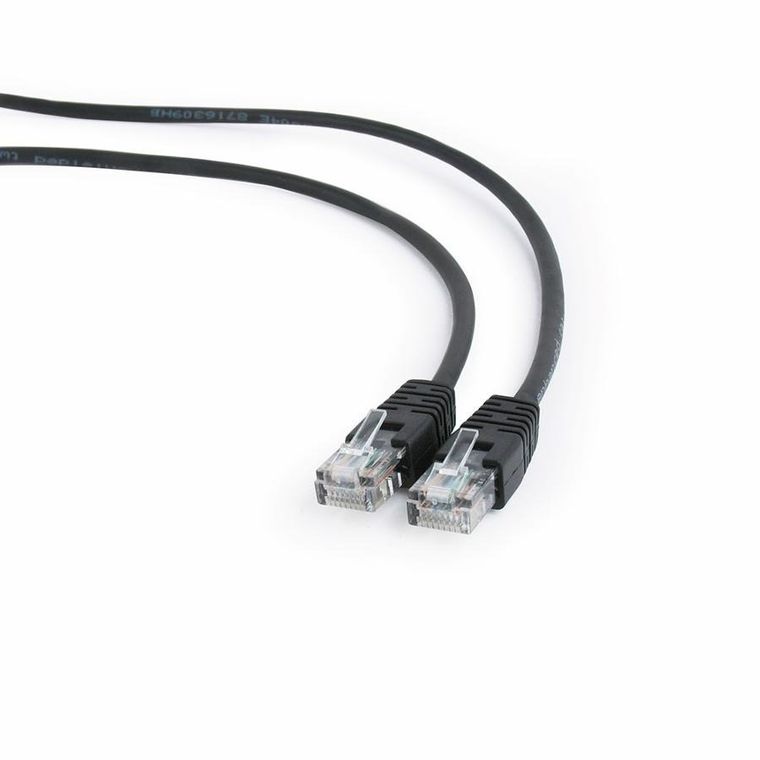 Gembird, patchcord, kat. 5e, czarny, 5m