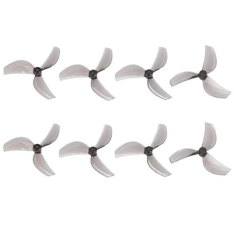 Gemfan, śmigła do drona, Three-blade Propellers, 45 mm, szare, 8 szt.