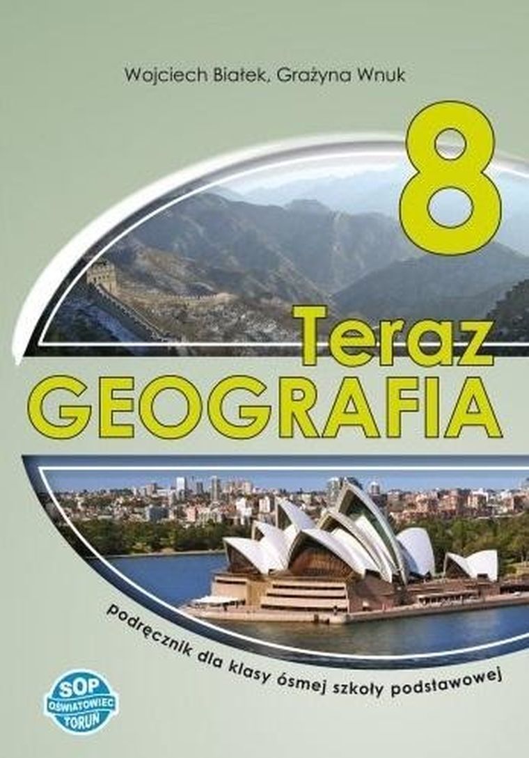 Geografia SP 8. Teraz geografia. Podręcznik SOP