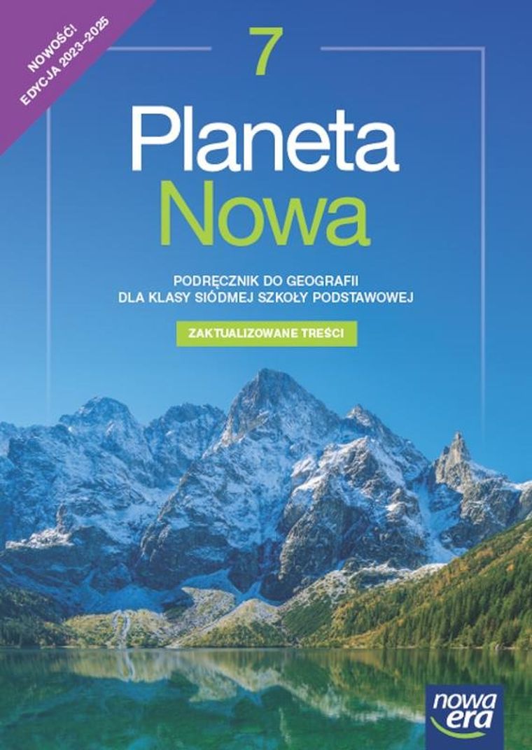 Geografia. Szkoła podstawowa 7. Planeta Nowa. Podręcznik. Edycja 2023-2025