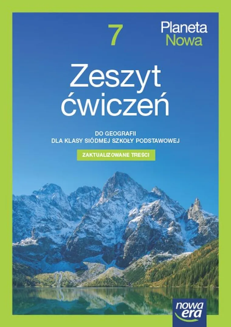 Geografia. Szkoła podstawowa 7. Planeta Nowa. Zeszyt ćwiczeń