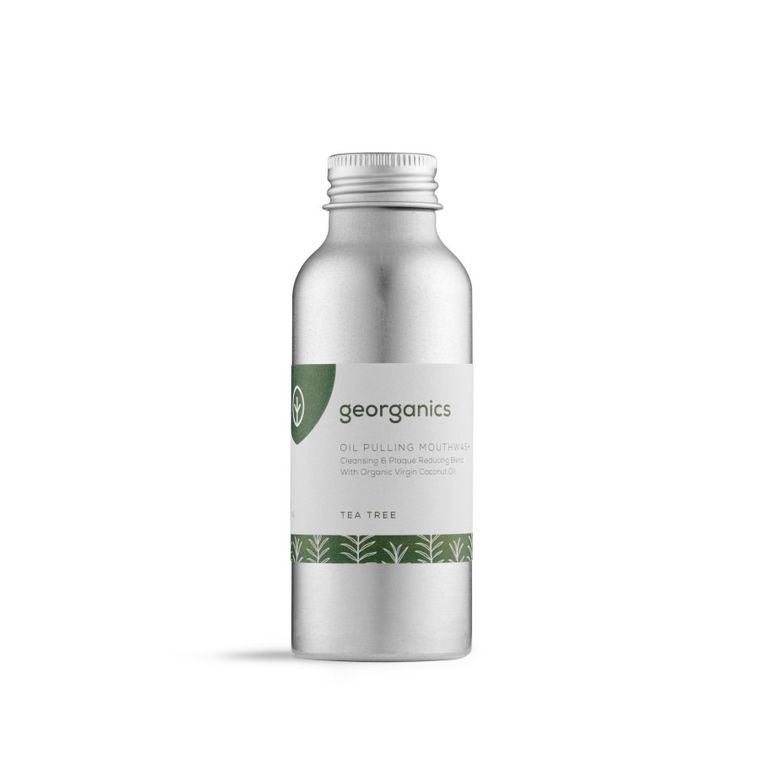 Georganics, Olej do płukania ust, Tea Tree, 100 ml