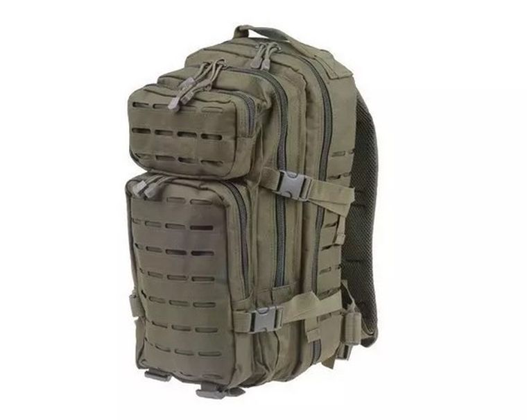 GFC, plecak, Assault Pack, Laser Cut, oliwkowy