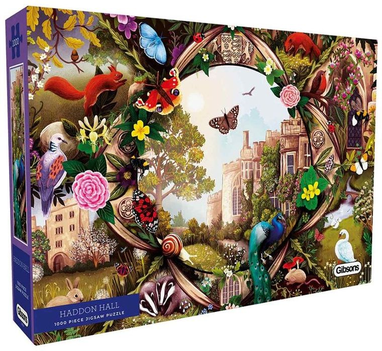 Gibsons, Haddon Hall Derbyshire Anglia, puzzle, 1000 elementów
