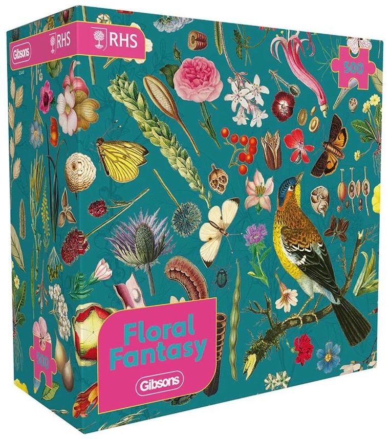 Gibsons, Kwiatowa fantazja, puzzle, 500 elementów