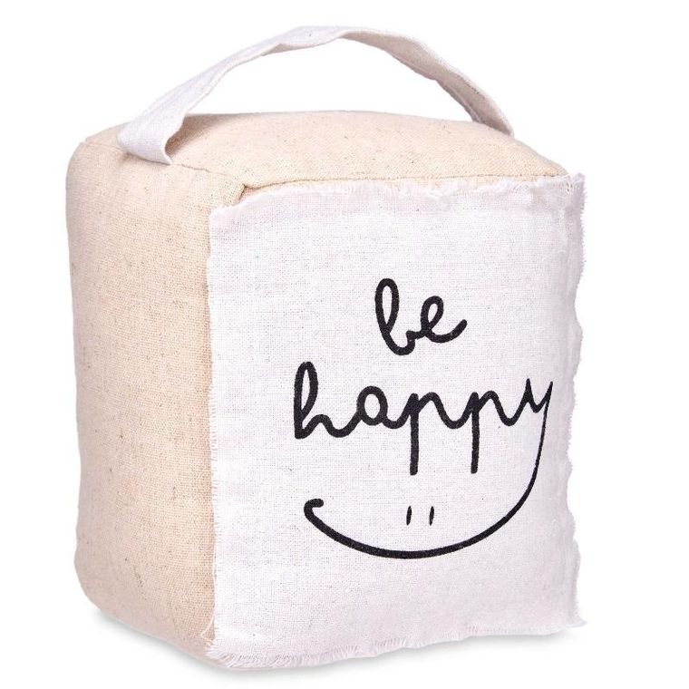 Giftdecor, Be Happy, stoper do drzwi, 14,5-16-19 cm