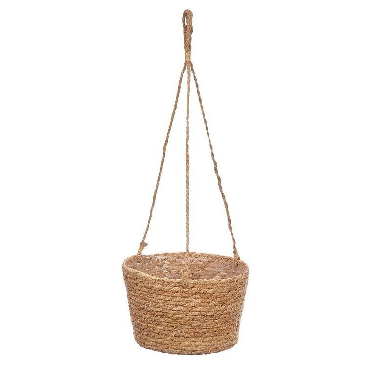 Giftdecor, Boni, doniczka wisząca z plecionki, średnica 21 cm