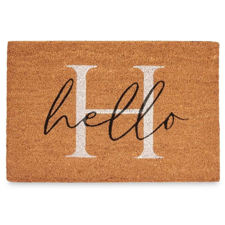 Giftdecor, Hello, wycieraczka kokosowa, 60-40 cm