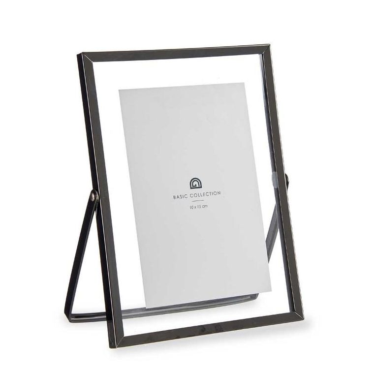 Giftdecor, metalowa ramka na zdjęcie, czarna