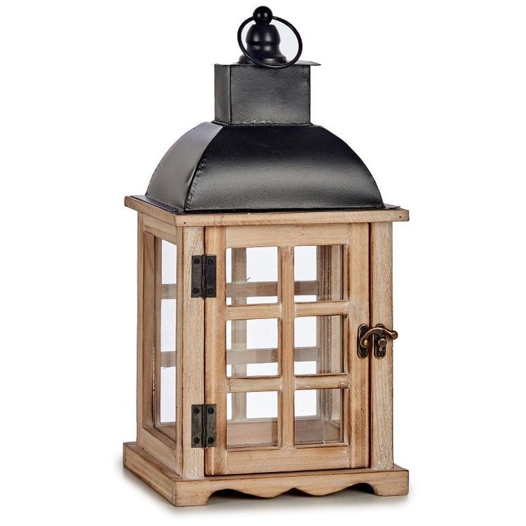 Giftdecor, Miro, lampion drewniany, 39 cm