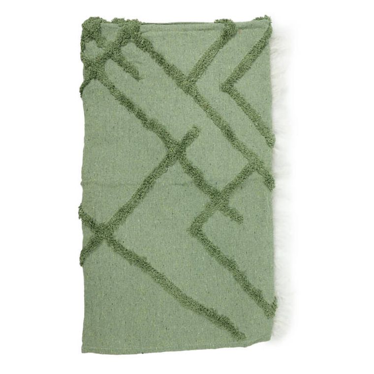 Giftdecor, narzuta z frędzlami, 135-150 cm