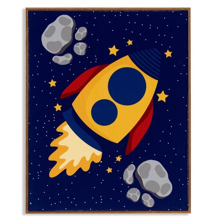 Giftdecor, plakat w ramce, kosmos, 40-50 cm