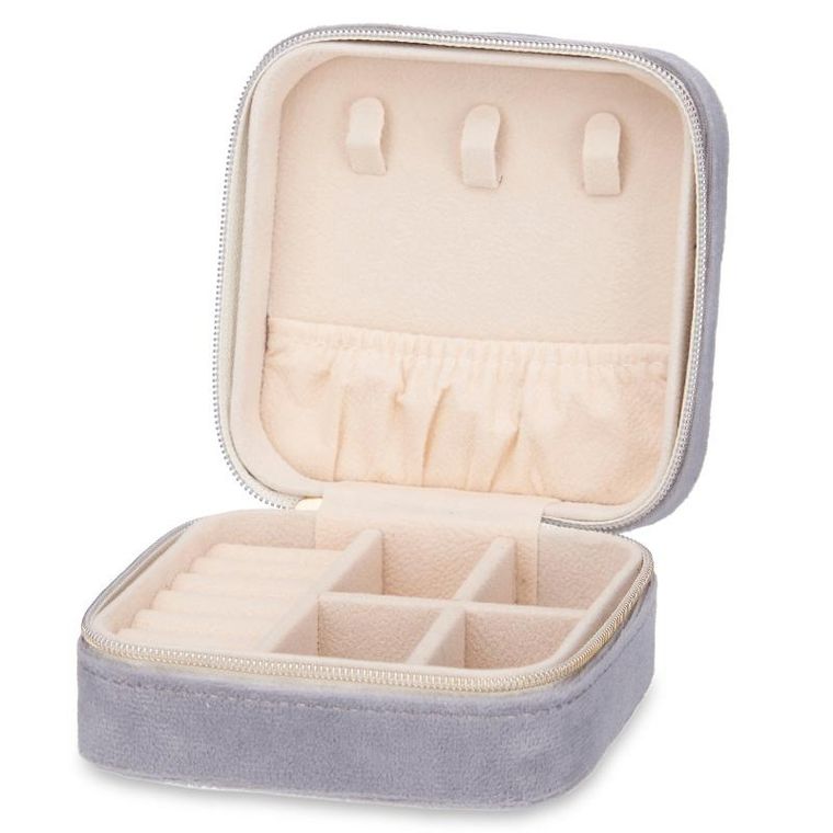 Giftdecor, Velvet, szkatułka na biżuterię, 10-10-5 cm