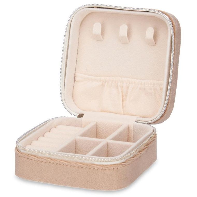 Giftdecor, Velvet, szkatułka na biżuterię, 10-10-5 cm