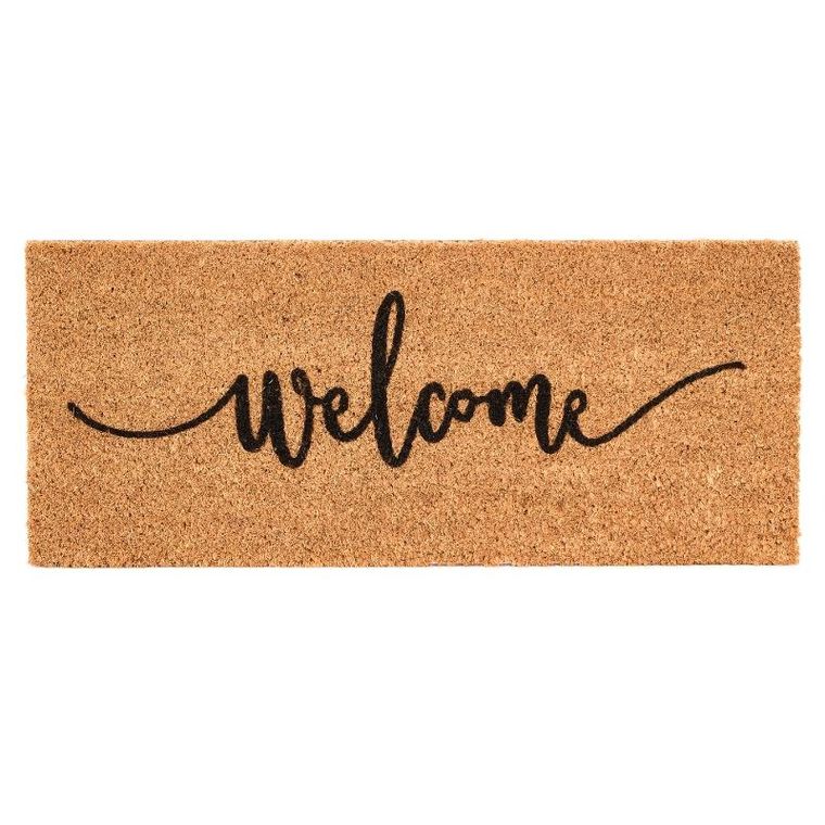 Giftdecor, Well, wycieraczka pod drzwi z włókna kokosowego, 25-60 cm