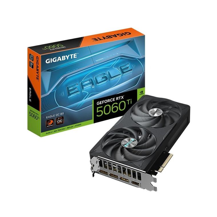 Gigabyte, karta graficzna, GeForce RTX 5060 Ti EAGLE OC 8GB
