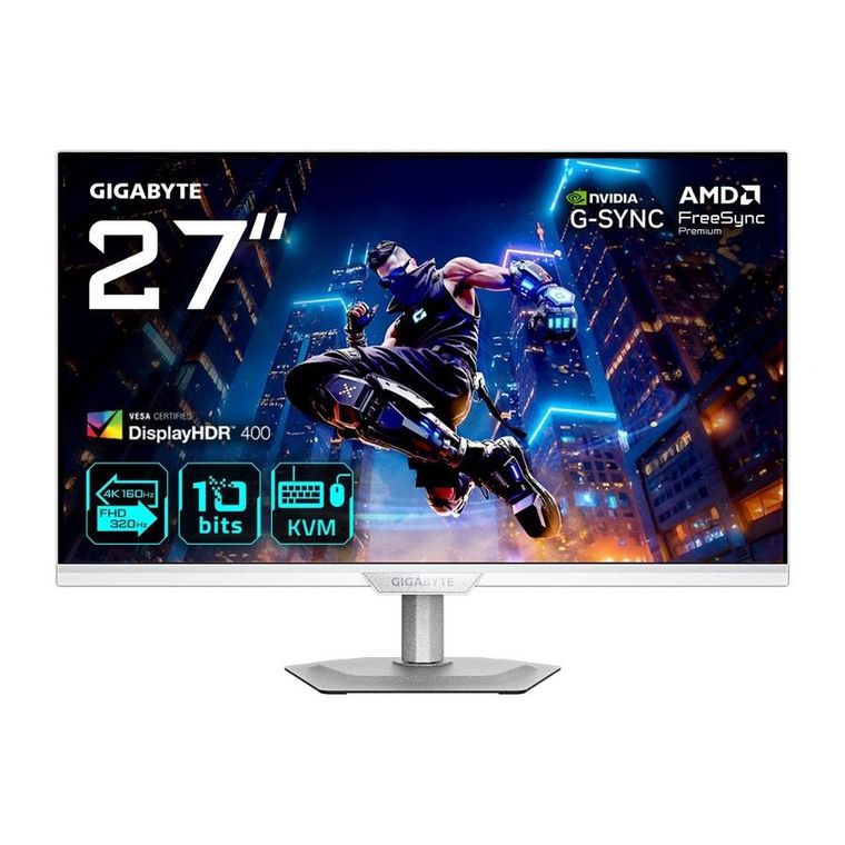 Gigabyte, monitor, LED, 27", M27UP ICE, 160Hz