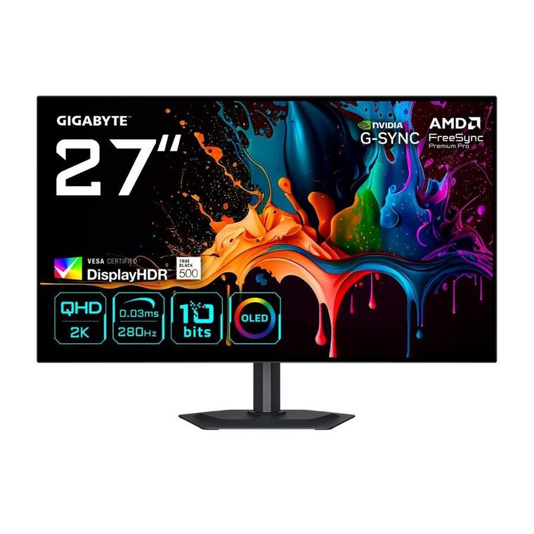 Gigabyte, monitor, OLED, 27", MO27Q28G, 280Hz