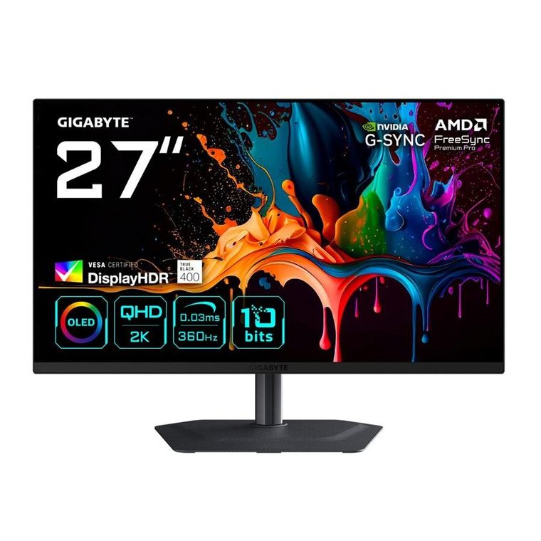 Gigabyte, monitor, OLED, 27", MO27Q3, 360Hz