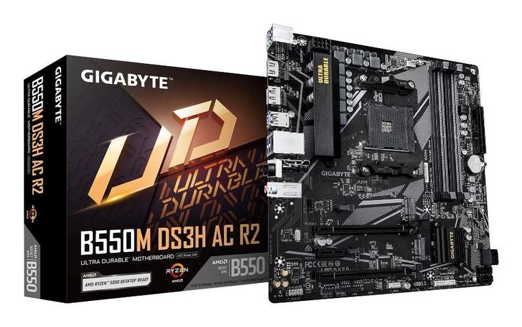 Gigabyte, płyta główna, B550M DS3H AC R2
