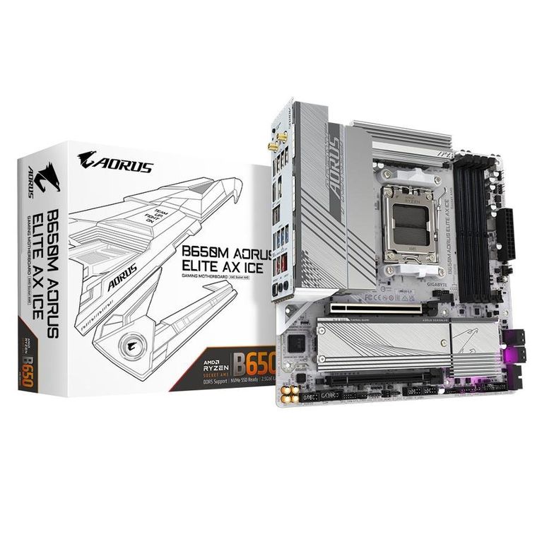 Gigabyte, płyta główna, B650M AORUS ELITE AX ICE