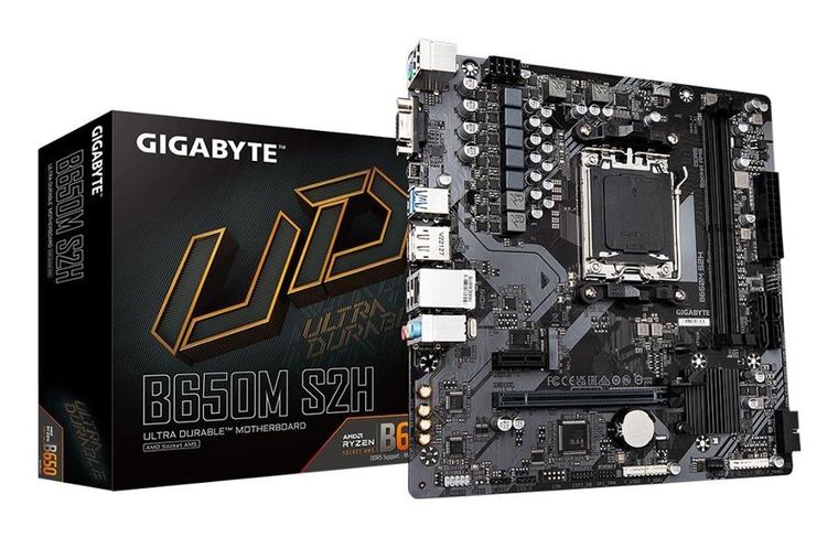 Gigabyte, płyta główna, B650M S2H AM5 2DDR5 HDMI/DP M2 m.ATX