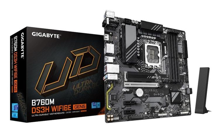 Gigabyte, płyta główna, B760M DS3H WF6E GEN5
