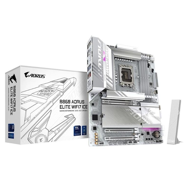 Gigabyte, płyta główna, B860 AORUS ELITE WF7 ICE