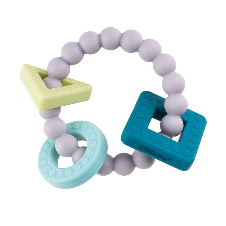 GiliGums, Kształty, gryzak z zawieszkami, 0m+