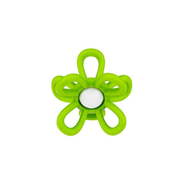 GiliGums, Kwiatek, gryzak, grzechotka, zielona