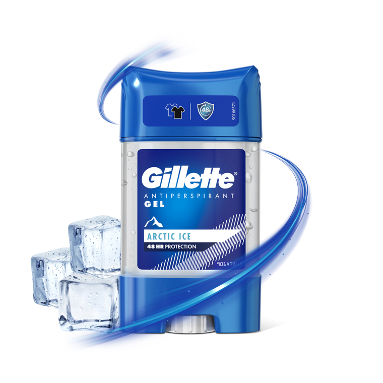 Gillette, Artic Ice, antyperspirant w żelu dla mężczyzn, 70 ml