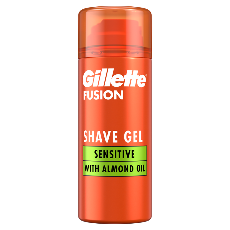 Gillette, Fusion Hydrating, nawilżający żel do golenia dla mężczyzn, 75 ml