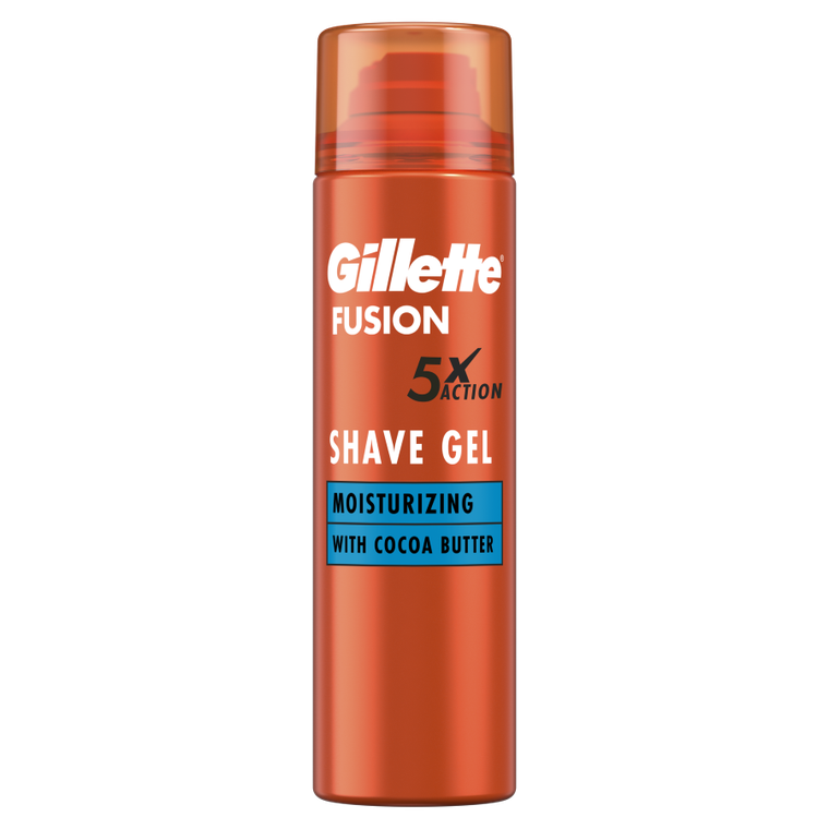 Gillette, Fusion5, intensywnie nawilżający żel do golenia, 200 ml
