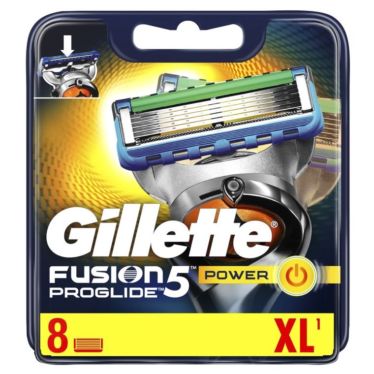 Gillette, Fusion5 ProGlide, ostrza wymienne do maszynki, 8 szt.