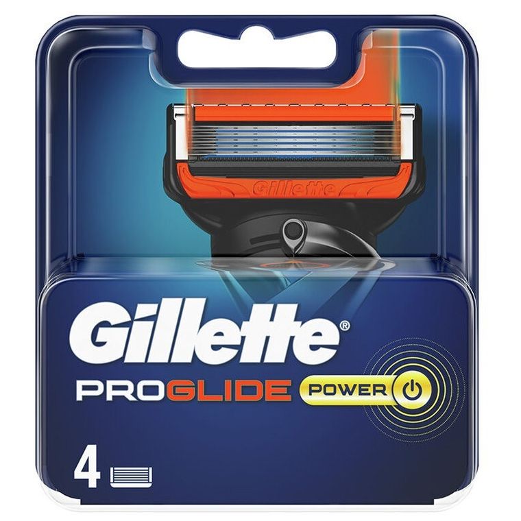 Gillette, ProGlide Power, wymienne ostrza do maszynki do golenia, 4 szt.