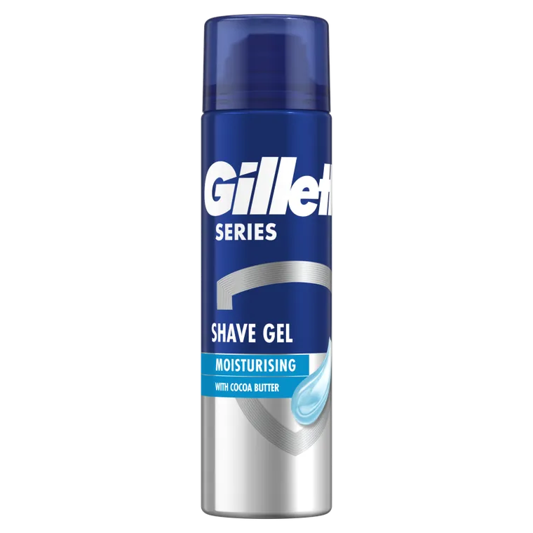 Gillette, Series, nawilżający żel do golenia, 200 ml