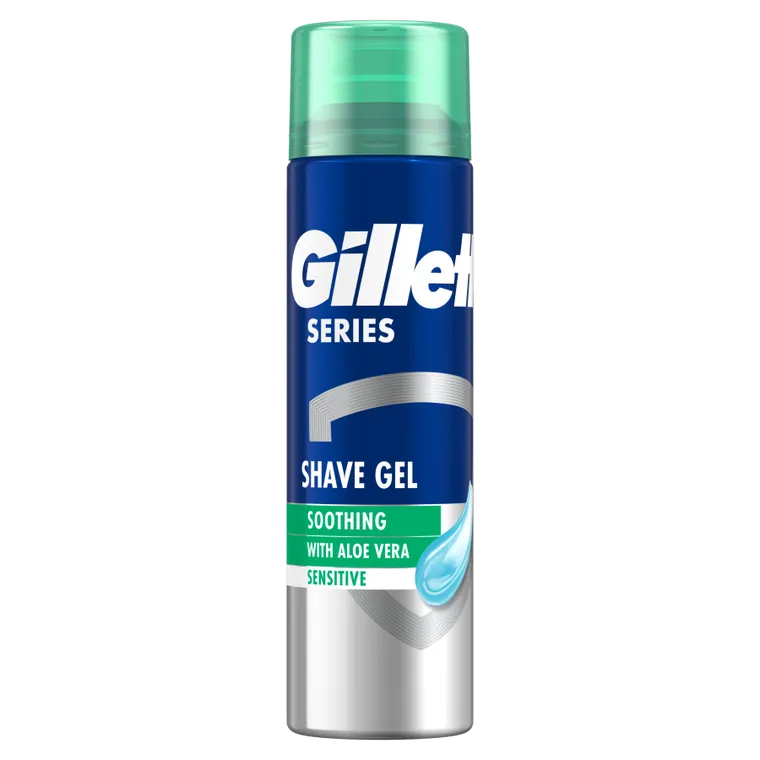 Gillette, Series Sensitive, żel do golenia dla mężczyzn, 200 ml