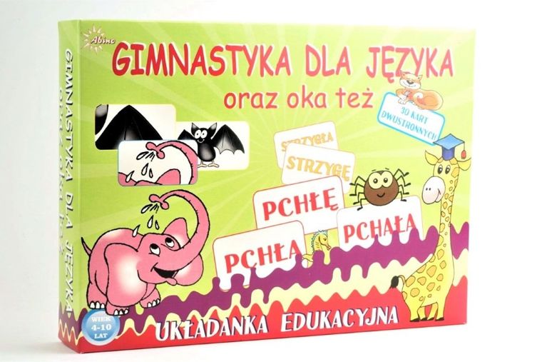 Gimnastyka dla języka, gra logopedyczna