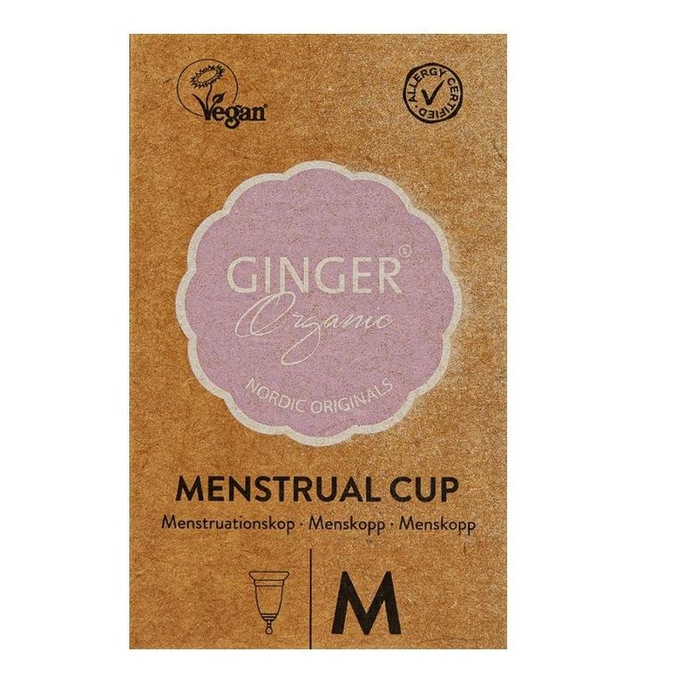 Ginger Organic, Menstrual Cup, kubeczek menstruacyjny, M