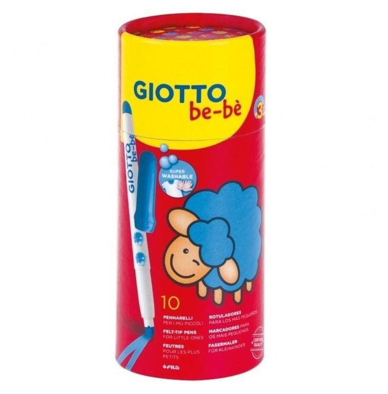 Giotto, pisaki, Super Washable, 10 kolorów